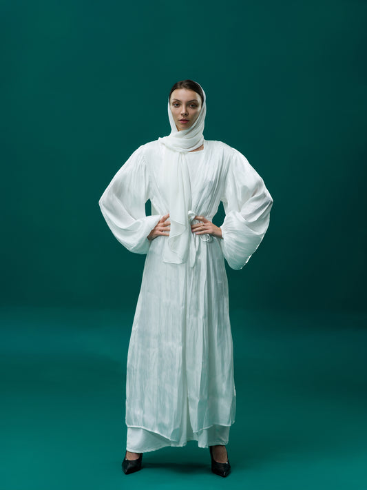 White Abaya